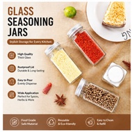 Glass Seasoning Bottle Seasoning Bottle Jar Pepper Bottle Salt and Pepper Shakers