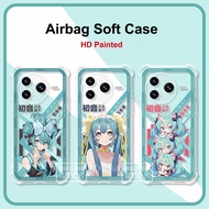 Redmi K80 Pro 5G Reinforced Corners Soft TPU Shockproof Airbag Case For Xiaomi Redmi K80 HD Painted 