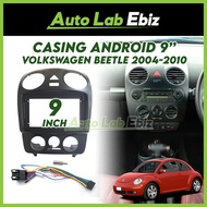 Volkswagen Beetle 2004-2010 Android Player Casing 9" inch with Socket Power