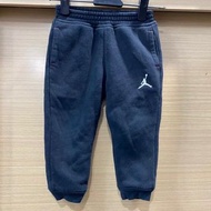 JORDAN 童裝 專櫃購入 內刷毛棉長褲 2T 黑色/兒童