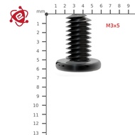 Baut Screw Kecil M3x5 Laptop HP Toshiba Dell Samsung Asus Acer Lenovo