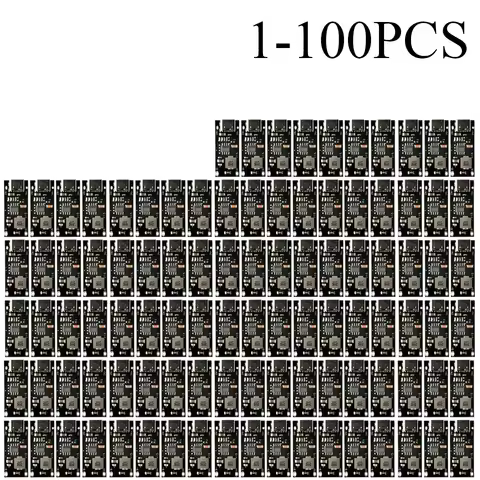 1-100PCS IP2312 Type-C 3A Fast Charging Module 1S 3.7/4.2/4.35V Polymer Ternary Lithium Battery Char