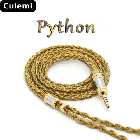 Culemi-10 Premium Flagship HiFi Upgrade Cable 2.5/3.5/4.4mm Balanced Plug 2PIN/Dual/MMCX/IE900 For D