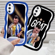 CA4 Messi Casing for Samsung A52 A72 A52S A23 A33 A53 A32 A13 5G TPU Phone Case