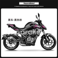 ตกแต่งรถจักรยานยนต์ Unparalleled NK250 PVC ป้ายติดถังเชื้อเพลิงแบบเต็มรูปแบบใหม่สำหรับ Spring Wind M