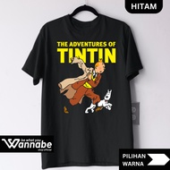 KAOS KOMIK T1NT1N 29 SIZE S - 7XL ADULT BIGSIZE JUMBO PREMIUM AND CHILDREN'S T-SHIRTS 2 - 13 YEARS