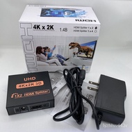 【TikTok】hdmi splitter 1X2 HDTVDistributor1Enter2out UHDComputer Monitor HD4K2K