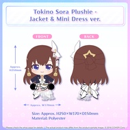 Hololive Tokino Sora Limited Plushie - Jacket & Mini Dress ver.