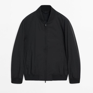 JACKET BOMBER PRIA - MASSIMO DUTTI BLACK ORIGINAL