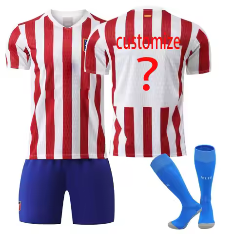 2025/2026 New season Atletico Madrid home and away kits Griezmann Alvarez adult and children's footb