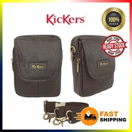 KICKERS ORIGINAL KULIT LEATHER BAG SLING BAG PINGGANG LELAKI PEREMPUAN PHONE BAG POUCH BAG MEN WOMEN