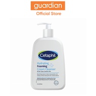 Cetaphil Hydrating Foaming Cream Cleanser 236ml, For Normal to Dry, Sensitive Skin with Soothing Alo