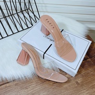 RẺ VÔ ĐỊCH I DÉP CAO GÓT QUAI BẢN TRONG GÓT VUÔNG SƠN TRONG 7P CỰU TÔN DÁNG - MÃ 611 form nhỏ đặt tă