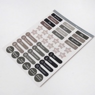 Sticker month series by washi washi stationery