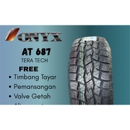 TAYAR ONYX AT687 265/70R15 TAHUN 2026 FREE VALVE GETAH SETIAP 1BIJI PEMBELIAN TAYAR