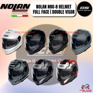 NOLAN HELMET (N80-8) FULLFACE CLASSIC/STARSCREAM N-COM | DOUBLE VISOR