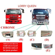NISSAN UD TRUCK CD48 GE13 CKA45 BUMPER GRILLE ( CHROME )