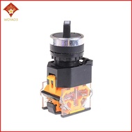 [WY3] 2 Position NO NC Maintained Select Selector Switch Rotary Switch LA38-11X2 [MY]
