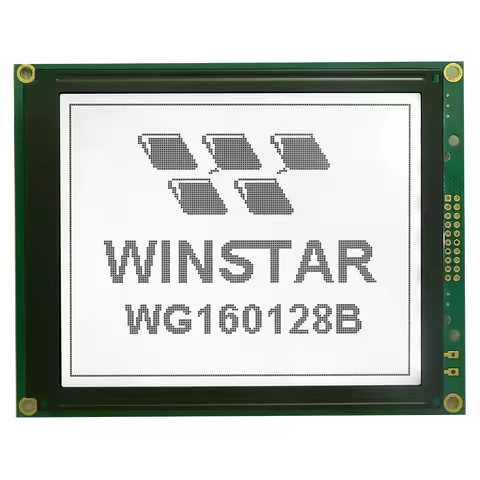5.1 Inch 5.0V Graphic 20P T6963 Chip Gray 8080 Port LCD Display WG160128B-TFH-TZ# WG160128B-TFH-NZ# 