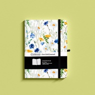 Floral B6 Bullet Dotted Journal School Business Sketchbooks 160gsm Thick Planner Hard Cover Notebook