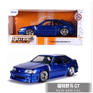 Limited Edition Car Model JADA JADA 1: 24 Ford Mustang GT Muscle Car 1989Ford Mustang Car Model Real