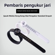 Finger Ring Sizer Ring Sizer With Magnified Window Ring Sizer Tool Reusable Ring Measurement Tool Ri