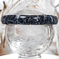 【無盡迴圈】美品全藍 納米比亞藍彼得石 大手圍鐲排 水晶手排