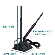 Dual Band WiFi Antenna For Desktop PCIE Wireless Adapter