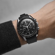 Forge Curved End FKM Rubber Strap for Omega Seamaster Rolex Oyster Perpertual Rolex Daytona Rolex Ai