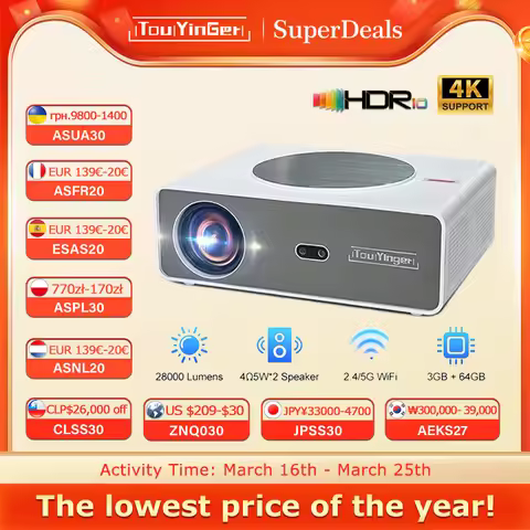 Touyinger Q11 full HD projector 4K 8K led home theater electronic video game equipment projector