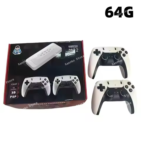 New Game Console M22 TV 8K Game Arcade 2.4G Retro PS1 Game Box Two player Wireless Battle