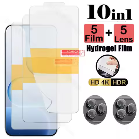 HD Hydrogel Film For Honor 600 Pro Protective Screen Protector Film For Honor 600 Camera Lens Soft F