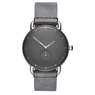 (FREE KOTAK+Bisa COD) Jam Tangan Kulit Pria Milenial Cowok Keren Fashion Korea Casual Men Watch Chro