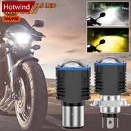HOTWIND H6 BA20D H4 Motorcycle LED Headlight Bulb Spotlight Motos Accessories Hi Lo Lamp Fog Light W