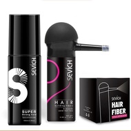 SEVICH 25g Hair Fiber Hair Spray & Spray Nozzle Hair Loss Cover Hair Building Fiber