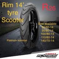 2025/2024 Corsa R26 size 14’ tyre scooter 80/80-14 90/80-14 100/80-14 110/80-14 140/70-14