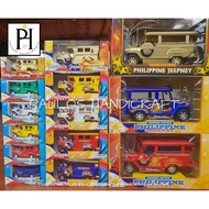 ♞,♘MEDIUM 5" Philippine Jeepney Die-Cast Metal Collectible Souvenir Games Toys Collectibles