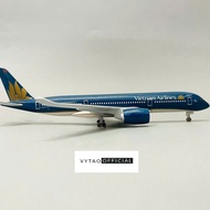 AIRBUS A350-900 XWB AIRCRAFT MODEL HIGH QUALITY ALLOY CAST 1/400 SCALE (FULLBOX)