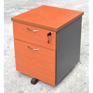 Mobile pedestal 1 +1 drawer, size 40 cm width x 48 cm depth x 56 cm height