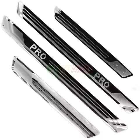 For Volkswagen VW ID.3 4 5 ID3 ID4 ID5 PRO S Accessory 2025-2019 Stainless Chrome Car Door Sill Kick