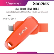 SANDISK PHONE DRIVE FOR ANDROID DUAL DRIVE OTG 32GB / 64GB / 128GB / 256GB / 512GB FLASH DRIVE | THU