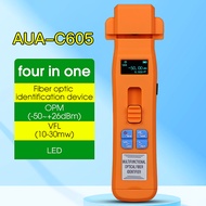 COMPTYCO AUA-C607/C605 Rechargeable Fiber Optic Identifier Live with Built in OFL /OPM /LED Light /V