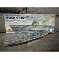 [Ready Stock] Assembled and coloured scale model USS Enterprise CV-6 scale 1/700