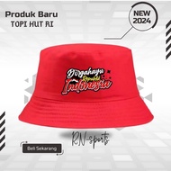 Dirgahayu BUCKET HAT REPUBLIC OF INDONESIA 79TH YEARS