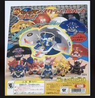 Takara 爆球連發!!超級彈珠人 Scramble Base (1 套五隻）