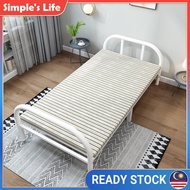 Folding Bed Frame Katil Lipat Foldable Bed Frame Bedroom Furniture/Bed Base/Katil Single Besi Lipat/