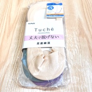 ❤️混彩色淺口 日本GUNZE Tuche 普通碼淺口隱形襪 高踭鞋/高跟鞋專用襪 平底鞋/淺頭鞋/樂福鞋專用襪 前趾加厚 加固腳尖部分不易扯破 足底消臭加工 足底綿混吸汗舒爽 輕薄透氣 襪型舒適