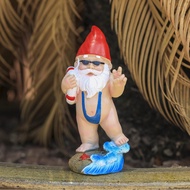 Swimming Dwarf Dwarf Decoration Garden Dwarf Resin Statue Decoration Decoration Swimsuit Dwarf Artif