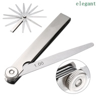 ELEGANT Feeler Gauges 1 Piece Removable Foldable Metric Stainless Steel 0.02-1.00MM Measurements Too
