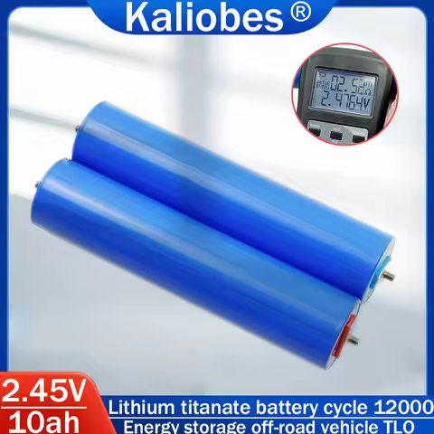LTO 2.3V/2.45V 10Ah rechargeable Lithium titanate Battery 10000mAh LTO-32145 DIY 12v 24v electric sc